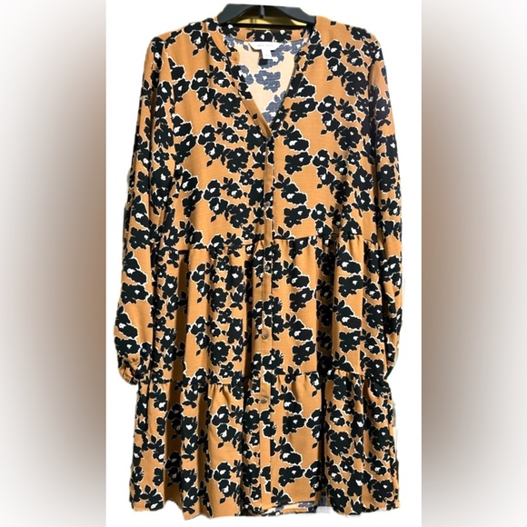 Nine West Floral Dress!  MEDIUM * - Picture 3 of 15